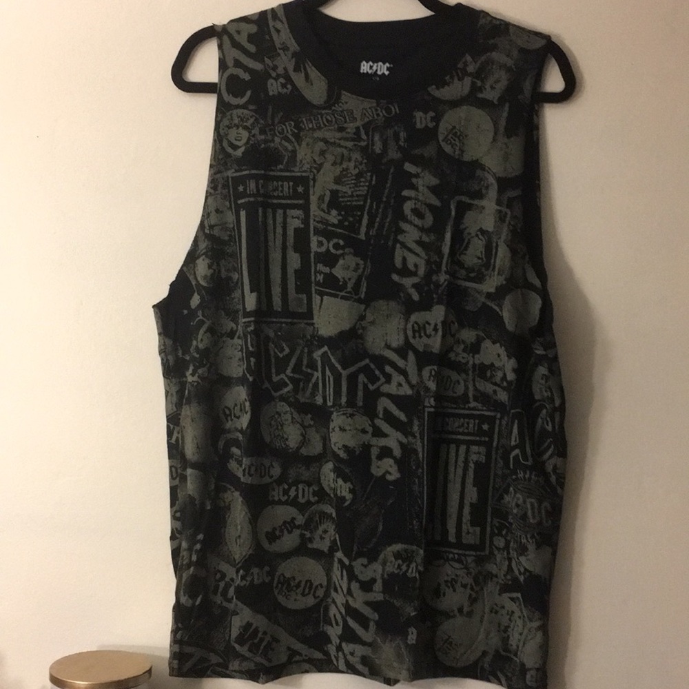 NWOT AC/DC muscle tee